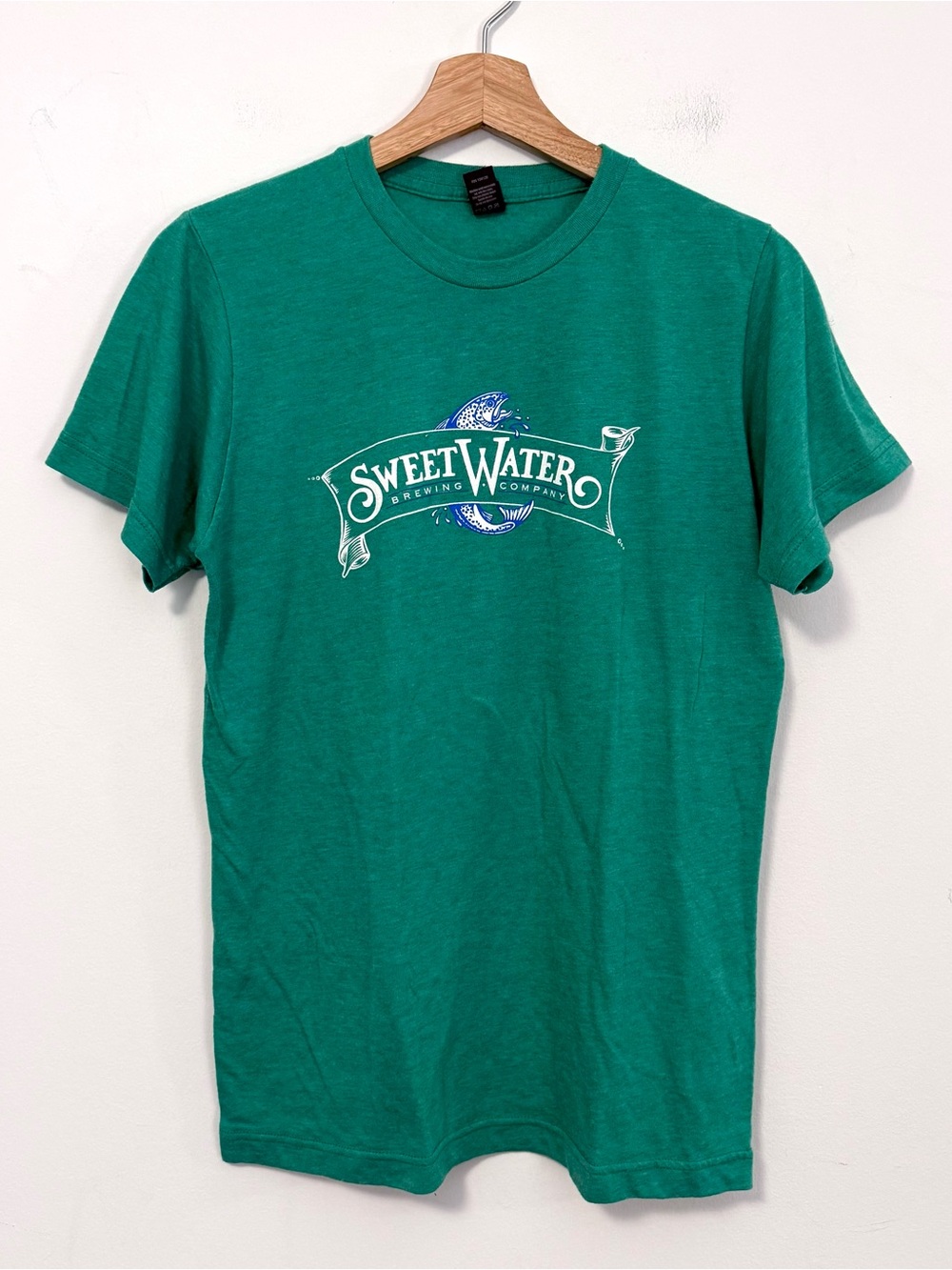 Sweetwater Brewing Company 420 Beer Logo Brewery Green Tee